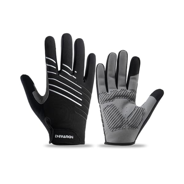 【送料無料】サイクルグローブ 春 夏 秋 サイクリンググローブ 衝撃吸収 自転車手袋 スマホ対応 通気性 耐磨耗性 速乾性 超軽量 滑り止め 男女兼用 ブラック M