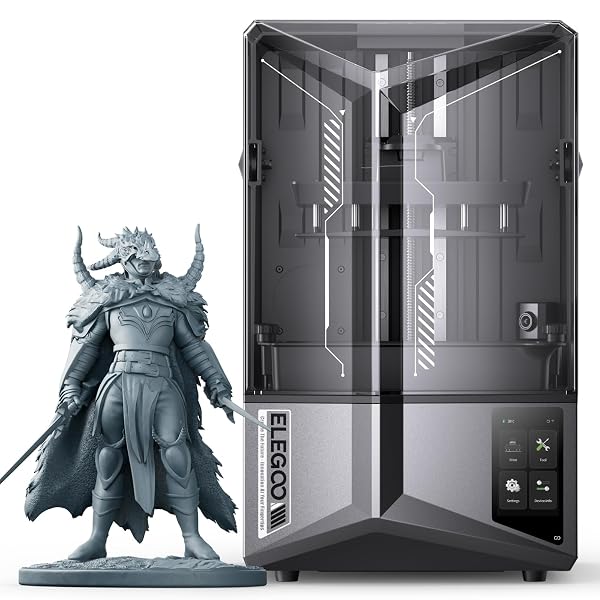 【送料無料】Saturn 4 Ultra 樹脂 3D プリンター 10インチ12KモノクロLCD 150mm/h 高速印刷 スマート自