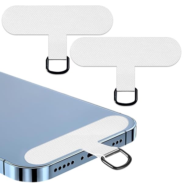 【送料無料】ストラップホルダー スマホ ストラップホール ファブリックパッチ ネックストラップ 外付け 落下防止 首掛け 斜めがけ 肩掛け 首かけ ショルダー 肩かけ 携帯ストラップ iphone android スマホアクセサリ薄型 一体成形 着脱