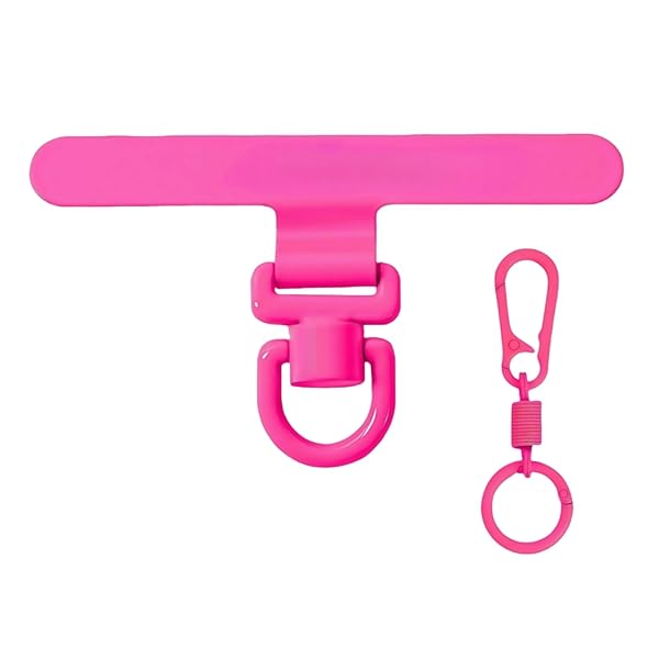 【送料無料】多彩な色 スマホストラップホルダー 極薄 0.2mm【断裂防止】ステンレス製 浮き防止設計 薄型・丈夫10kg 荷重対応 全機種共通 充電不影響 落下・紛失防止 キズ防止シール同梱 (ローズレッド)