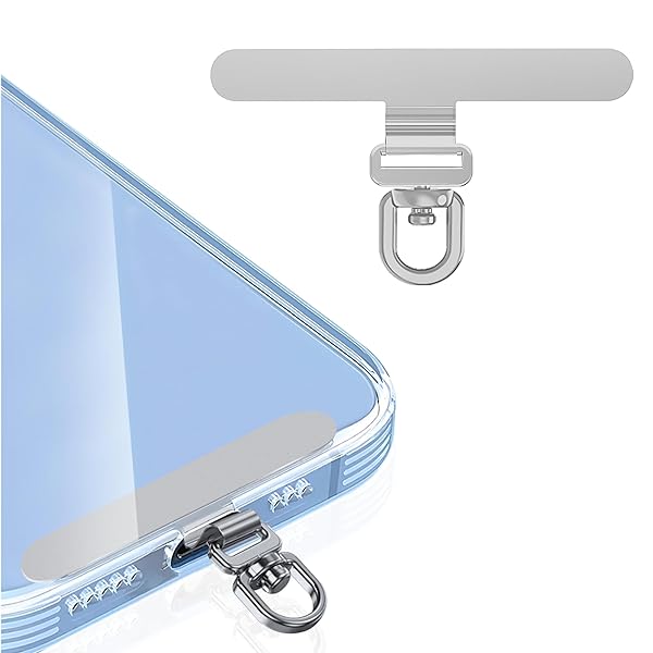 【送料無料】ストラップホルダー傷防止加工 スマホ ストラップホルダー 折り曲げても浮きにくい設計・極薄0.2mmの金属製タグパッチ採用 落下防止 首掛け 斜めがけ 肩掛け 首かけ 携帯ストラップ iphone android スマホアクセサリ全機種対