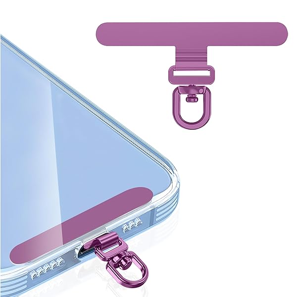 【送料無料】ストラップホルダー傷防止加工 スマホ ストラップホルダー 折り曲げても浮きにくい設計・極薄0.2mmの金属製タグパッチ採用 落下防止 首掛け 斜めがけ 肩掛け 首かけ 携帯ストラップ iphone android スマホアクセサリ全機種対