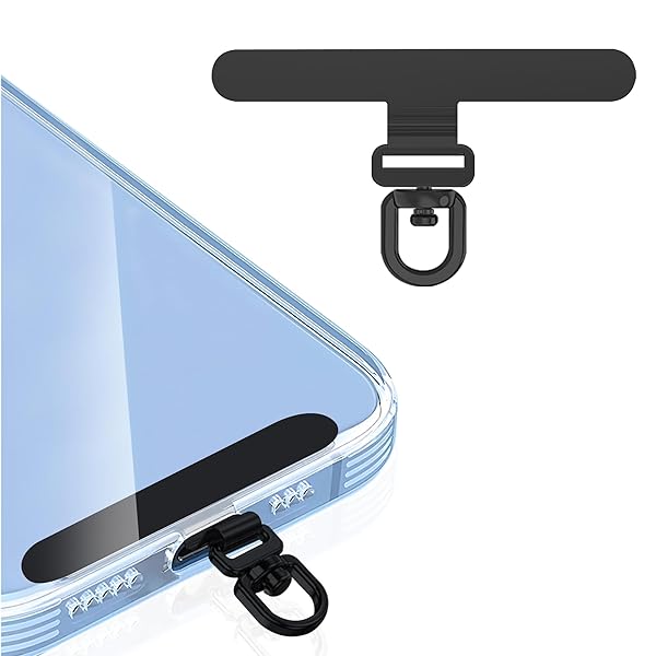 【送料無料】ストラップホルダー傷防止加工 スマホ ストラップホルダー 折り曲げても浮きにくい設計・極薄0.2mmの金属製タグパッチ採用 落下防止 首掛け 斜めがけ 肩掛け 首かけ 携帯ストラップ iphone android スマホアクセサリ全機種対