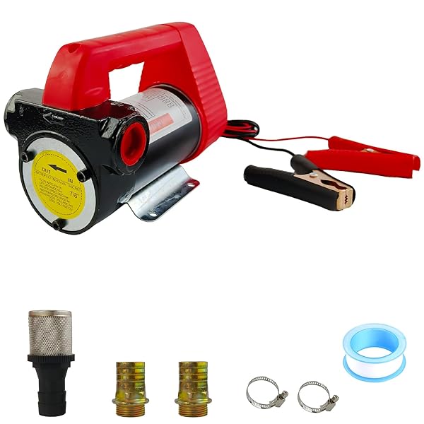 【送料無料】12V オイルーポンプ ディーゼル 灯油ポンプ DC電動燃料転送ポンプ ディーゼル 灯油 オイル..