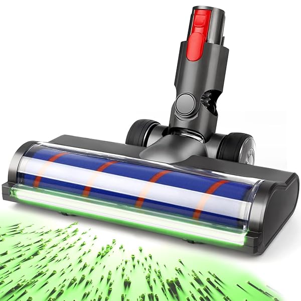 【送料無料】掃除機交換 ヘッド、広域ダスト検出 ヘッド、ダイソン V7・V8・V10・V11・V15・SV10・SV11・SV12・SV14・SV15・SV22 掃除機と互換性がある（V7 Slim・V8 Slim Fluffy 除く）、モーターヘッ