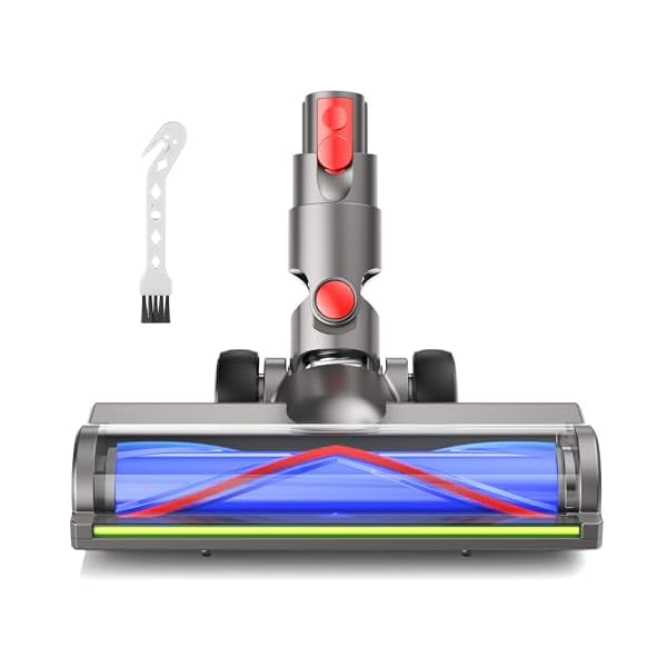 【送料無料】ダイソン SV18 ヘッド 交換用 | V12 Detect Slim/Digital Slim/SV18/SV20/SV30/SV46 互換 | LEDダスト検知機能搭載 | カーペット・畳・フローリング対応 | 純正同等品