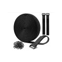 【送料無料】マジック テープ バンド 、マジック結束バン、固定バンド マジックテープ、長さ6m*幅2.5cm、強力 耐熱 配線整理 フリーカット 繰り返し 荷物梱包 収納用 収納用テープ 面ファスナー 適用場所広い,業務用 家庭用 工業用 (6m+3