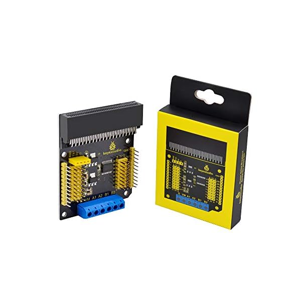 【送料無料】モータードライバー 拡張ボード for BBC Micro:bit Microbit マイクロビット用