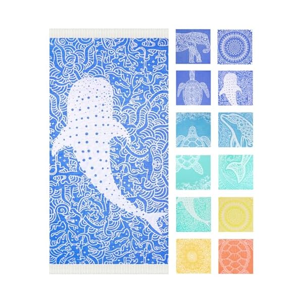 【送料無料】トルコ綿ビーチタオル 軽量 吸水速乾 バスルーム バス プール スイムタオル 特大サイズ 砂なしタオル ビーチアクセサリー 必需品 クラウドギフト