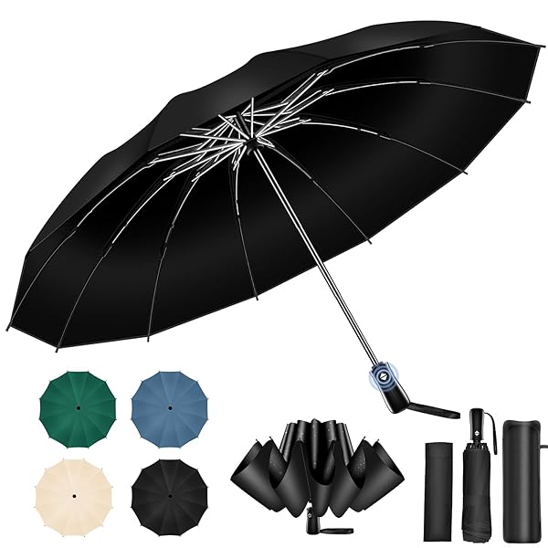 【送料無料】【超大サイズ・強化型12本骨・逆折り式】折りたたみ傘 ワンタッチ自動開閉 折り畳み傘 おりたたみ傘 超大サイズ 逆折り式 UPF50+ メンズ傘 耐風撥水 男子日傘 折りたたみ日傘 遮光遮熱 UVカット 晴雨兼用傘 梅雨対策 台風対応 豪