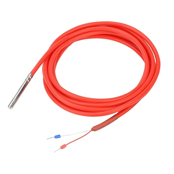 【送料無料】PT1000 3m*1 温度センサー 温度プローブ 1本 3メートル シリコンケーブル付き デジタル防水温度センサー ステンレスプローブ付属 測定範囲 -50℃〜180℃【2025】