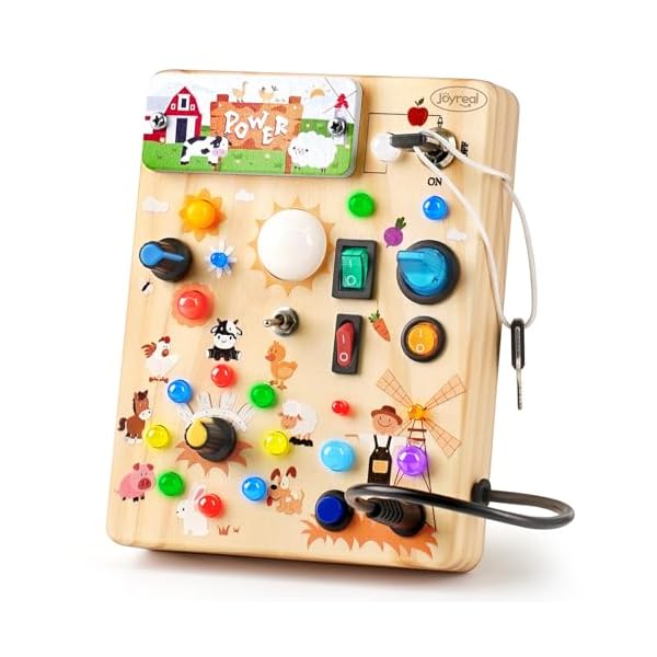 【送料無料】知育玩具 モンテッソーリ ビジーボード 1 2 3歳誕生日プレゼント男の子 女の子 子供 おもちゃ (限定版)