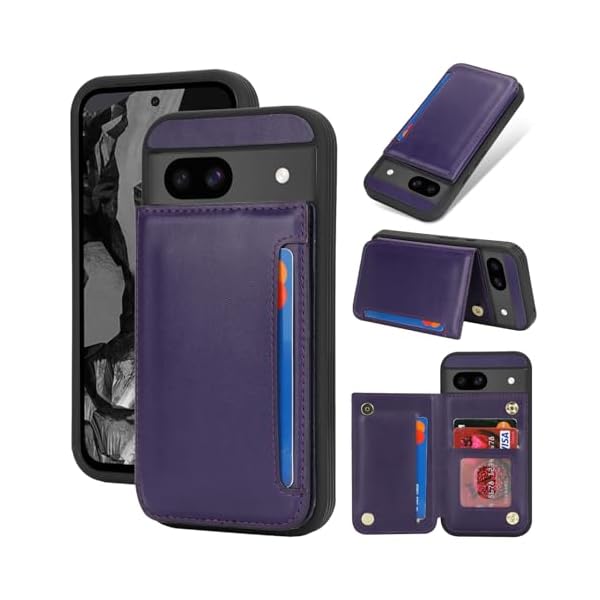 【送料無料】Google Pixel 8a ケース 翻盖型 ICカード収納 グーグルピクセル8a カバー 財布背面 手帳ケース 収納付き 磁気クラスプ 小銭入れ...