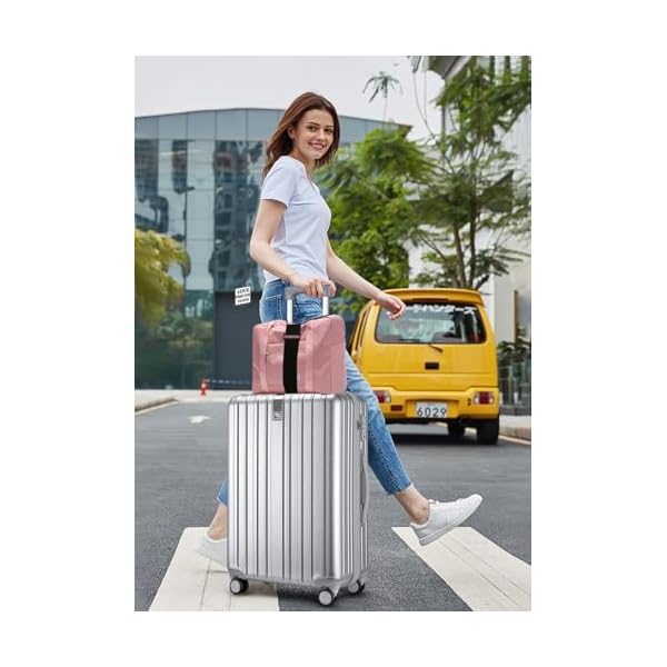 【送料無料】スーツケースベルト+荷物タグ 荷物固定ベルト 海外旅行荷物用弾力固定ベルト 便利グッズ 荷物タグ ネームタグ付き 長さ調節可能 バッグとめるベルト 軽量 落ち防止 スーツケース キャリーバッグ の上 荷物 固定ベルト (ブラック) ar-store-10048899 ARストア 楽天市場店 サンプル画像2