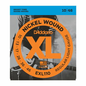 アーニボールと並ぶ、プロも愛用の定番のエレキギター弦です。 ◆D'Addario EXL110 エレキ ギター 弦 1セット ◆1弦〜6弦までの6本が1セットになっております ◆XL Nickel Round Wound ◆レギュラー ライト ゲージ ◆010-46 (.010〜.046) ：PL010 PL013 PL017 NW026 NW036 NW046 【送料無料】 ■発送は、郵便局のゆうパケットもしくは、ネコポスにてお送りします。 発送後、数日中に郵便受けに投函されます。 ※日時指定は出来ません。