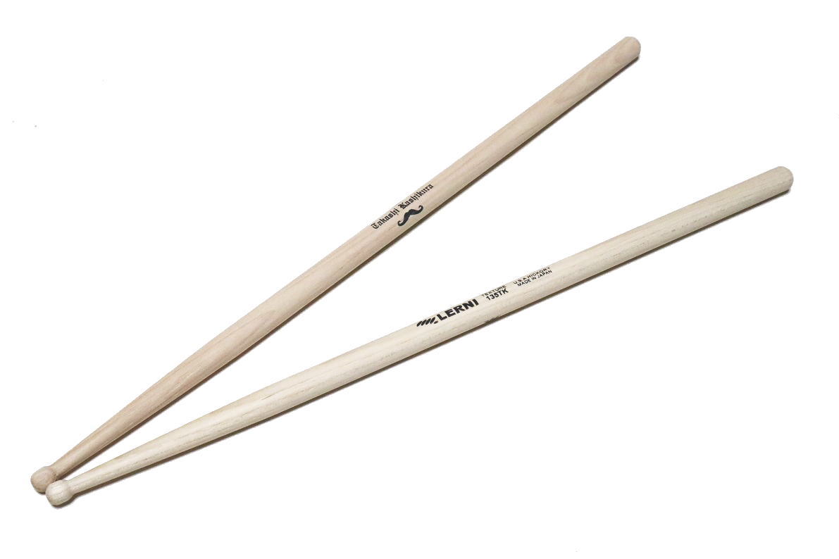 LERNI　S-135TKW カシクラ　DRUM STICKS　レルニ　柏倉隆史モデル ドラムスティック　汗で滑りにくいモデル