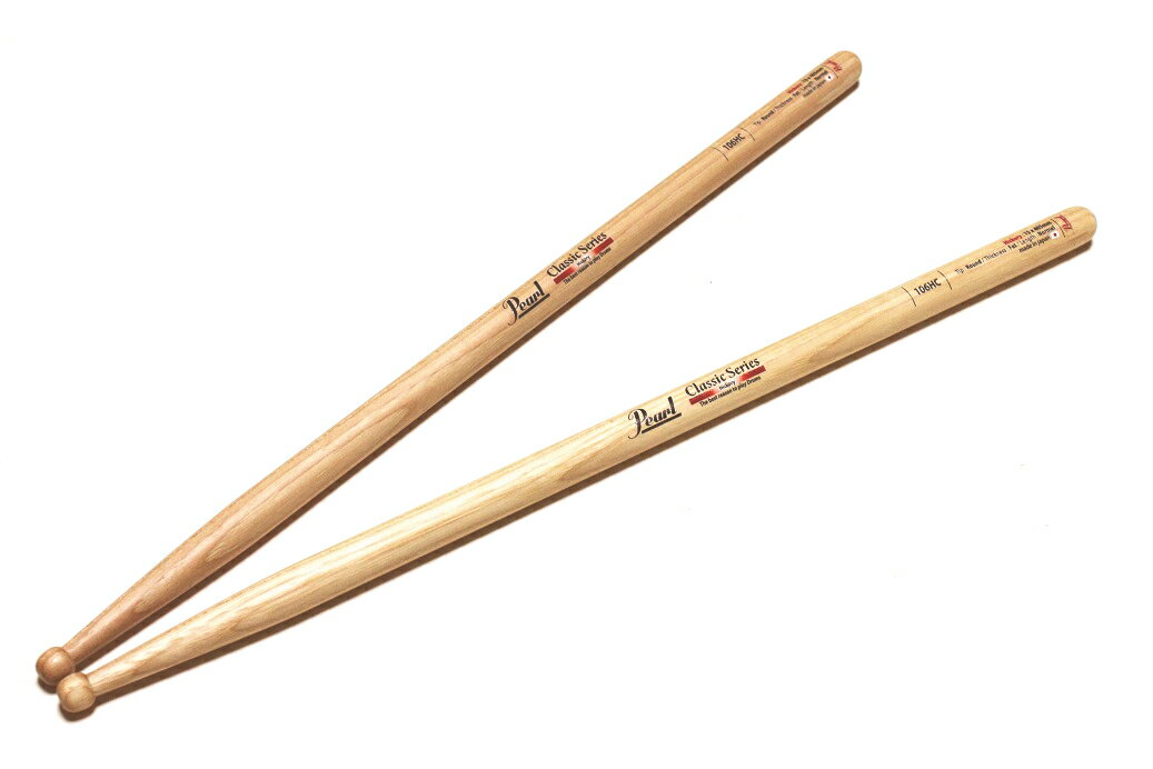 Pearl 106HC　DRUM STICKS　パール　ドラムスティック　村上“ポンタ”秀一モデル