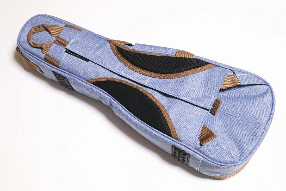 アラバスタ ミュージックのORCAS　OUDE-01 LBL Denim Gig Case Soprano　オルカス　ソプラノ ウクレレ用ケース｜アングル3