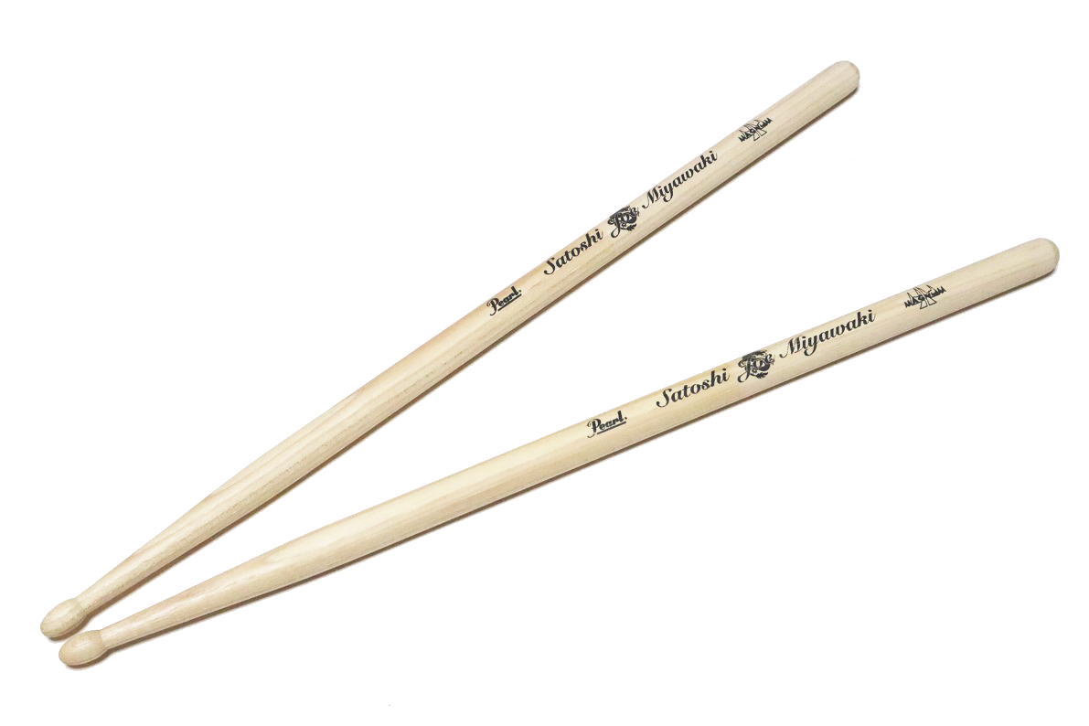 Pearl 117H/2　DRUM STICKS　　パール　ドラムスティック　宮脇“JOE”知史モデル　ハードロック・ヘヴィーメタル