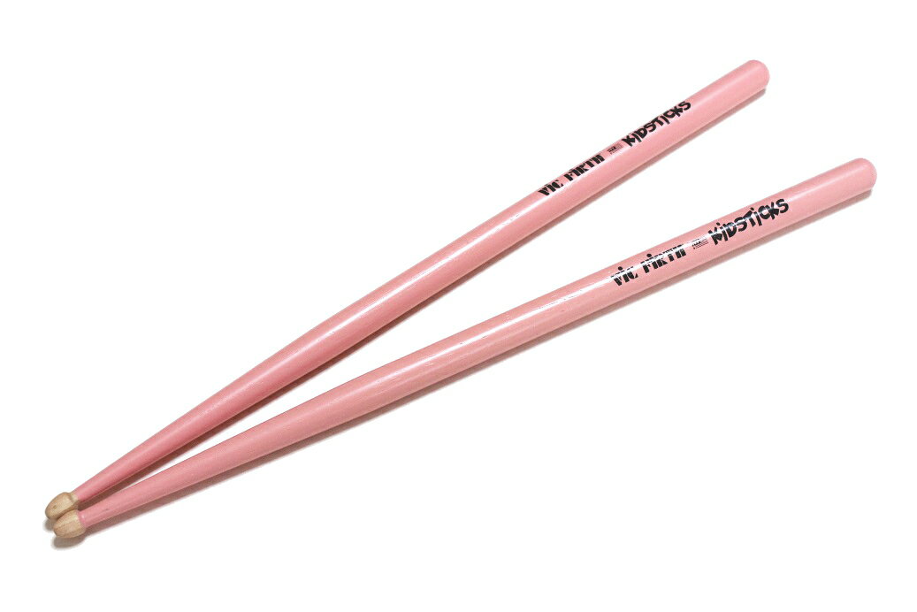 ビックファース　子供用 ドラムスティック　ピンク　2本組　VIC FIRTH VIC-KIDSP　K ...