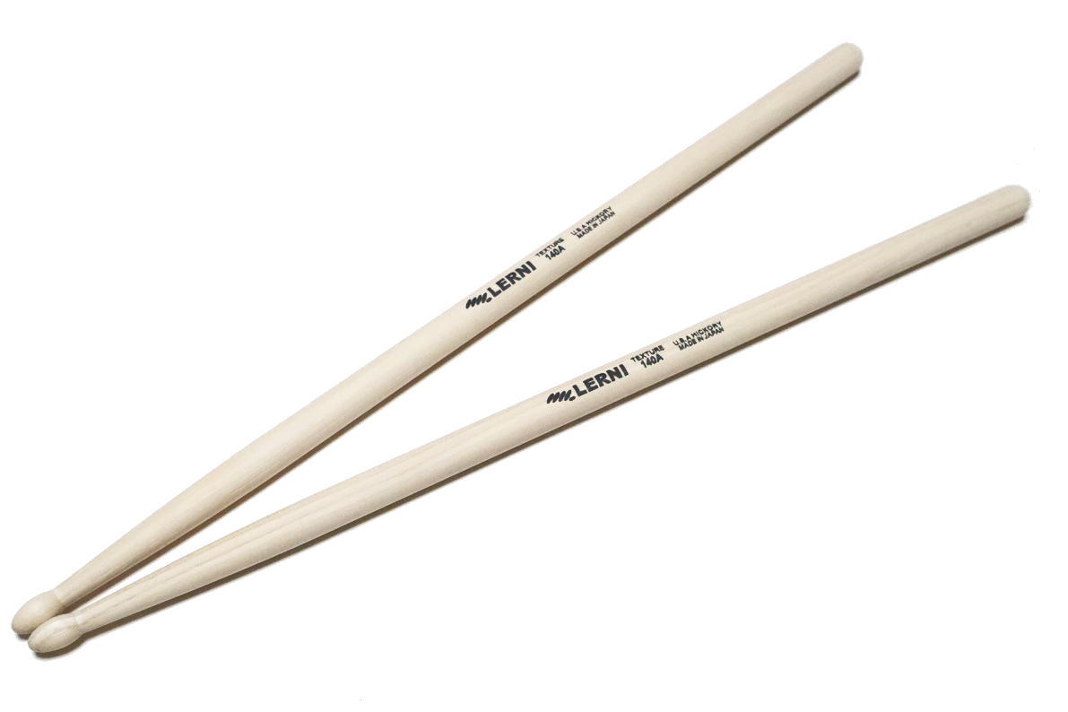 LERNI　S-140AW DRUM STICKS　レルニ　ドラムスティック　汗で滑りにくいモデル