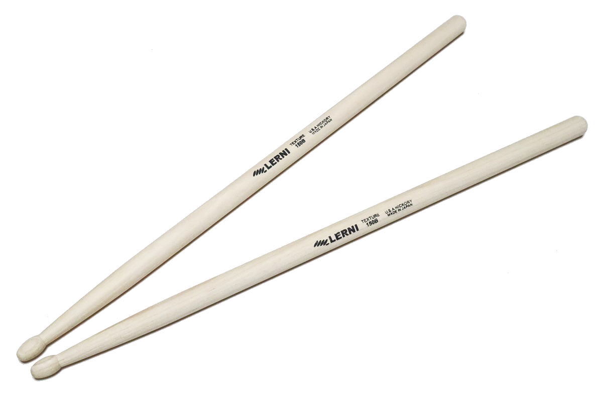 LERNI　S-150BW DRUM STICKS　レルニ　ドラムスティック　汗で滑りにくいモデル