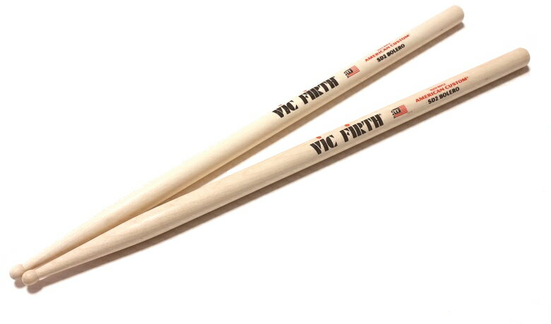 VIC FIRTH VIC-SD2 BOLERO@DRUM STICKS@AMERICAN CLASSIC@@tylCfI