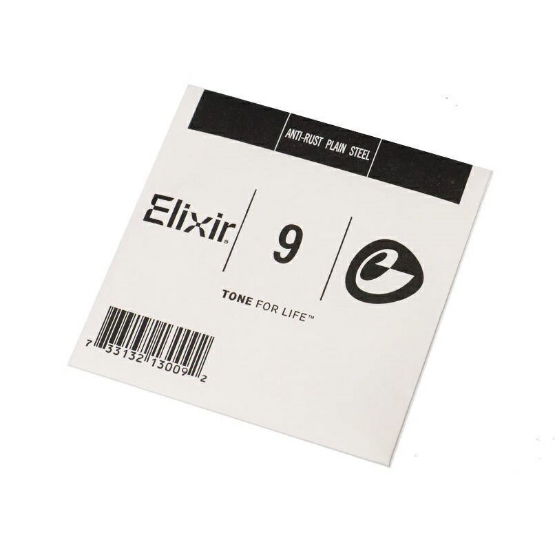 樂天商城 - ◆バラ弦　Elixir　13009　エリクサー　エレキギター弦 1弦　0.009　　バラ1弦　対応弦：19002・19027・19007・12000・12025