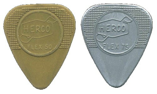 JIM DUNLOP HERCO NYLON FLAT PICK FLEX 75 / 50　