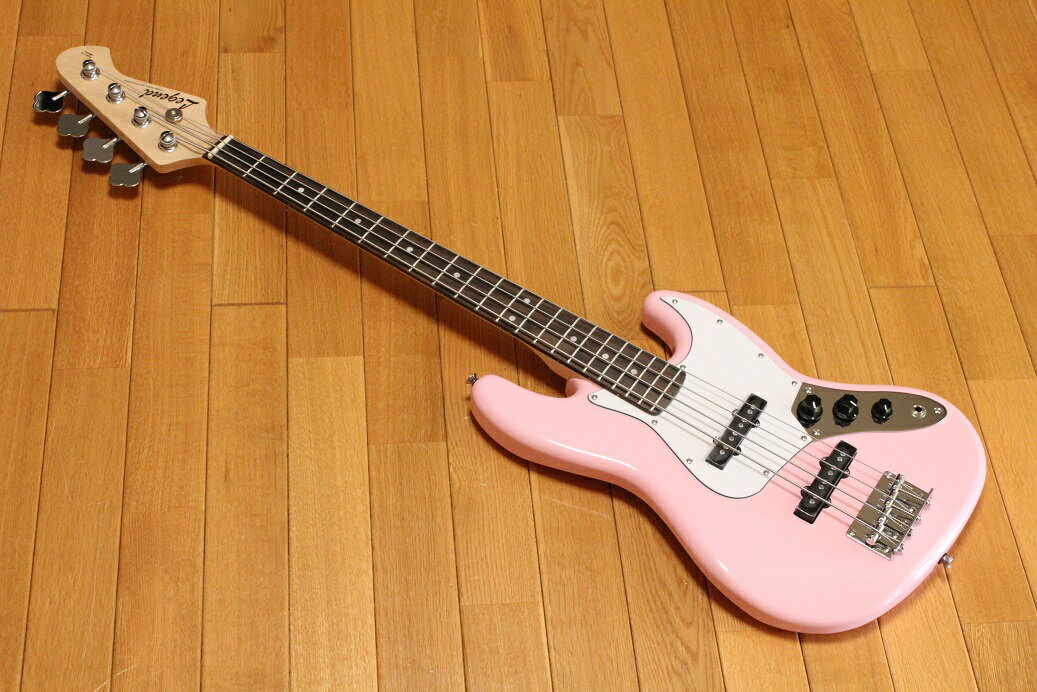 ARIA Legend　LJB-MINI　KWPK(Kawaii Pink)　アリア　レジェンド　ミニエレキベース　チューナープレゼント！　調整…