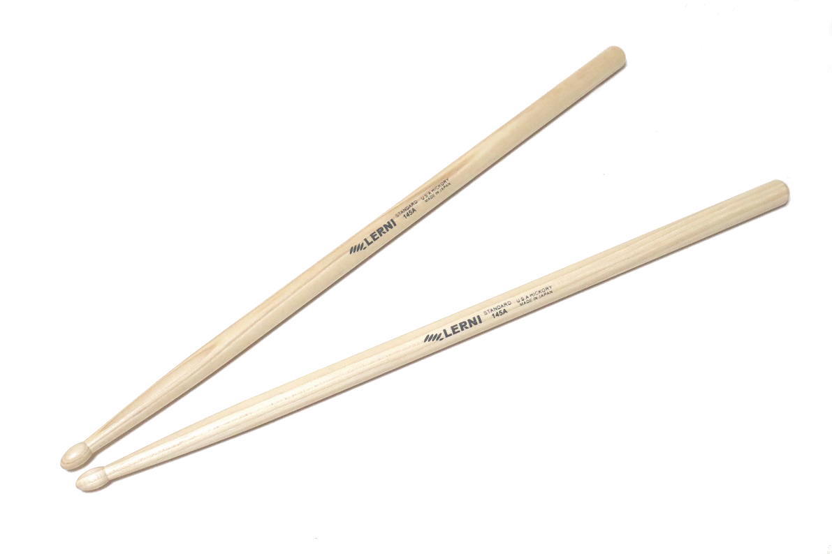 LERNI　H-145AW DRUM STICKS　レルニ　ドラムスティック　プロドラマーの愛用者も多数！