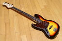 ARIA Legend　LJB-Z (TT) L/H　3TS(3 Tone Sunburst)　アリア　レジェンド　左利き用 エレキベース レフティー　べっ甲調ピックガード　チューナープレゼント！　調整しお届けします！