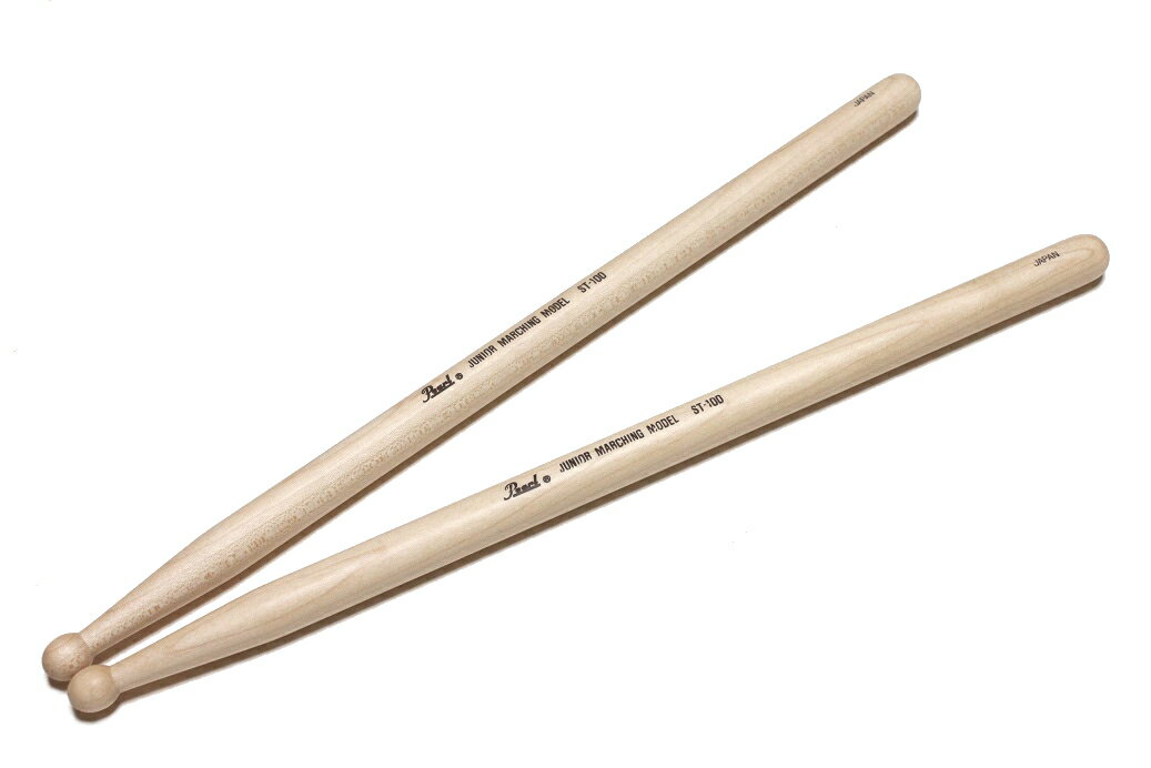 Pearl ST-100 DRUM STICKS Marching Sticks Mallets パール マーチング用 幼児 子供向け ドラムスティック