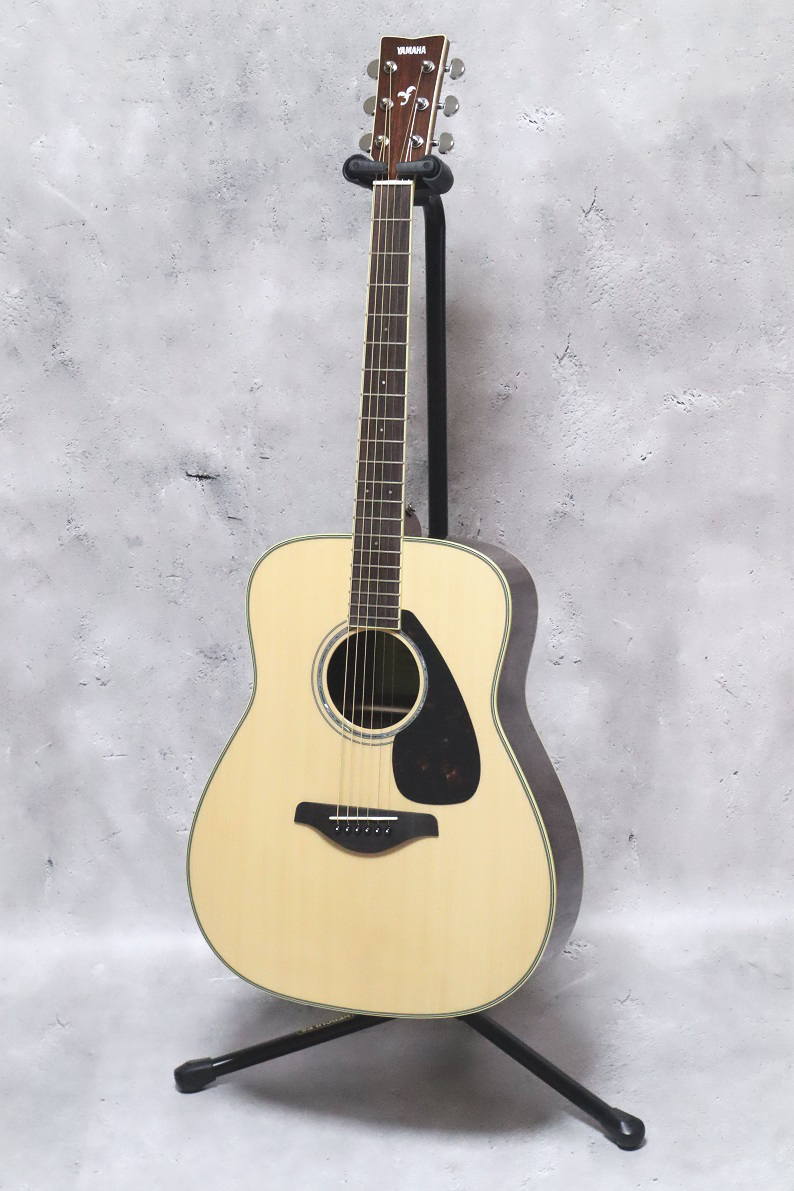 樂天商城 - YAMAHA　FG830 NT　ヤマハ　アコースティックギター　ナチュラル　弦高調整サービス