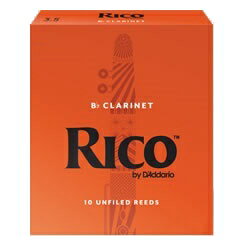 D'Addario RICO 2.5　B♭　Clarinet Reeds　ダダリオ リコ　B♭ クラリネット　リード　2- 1/2番