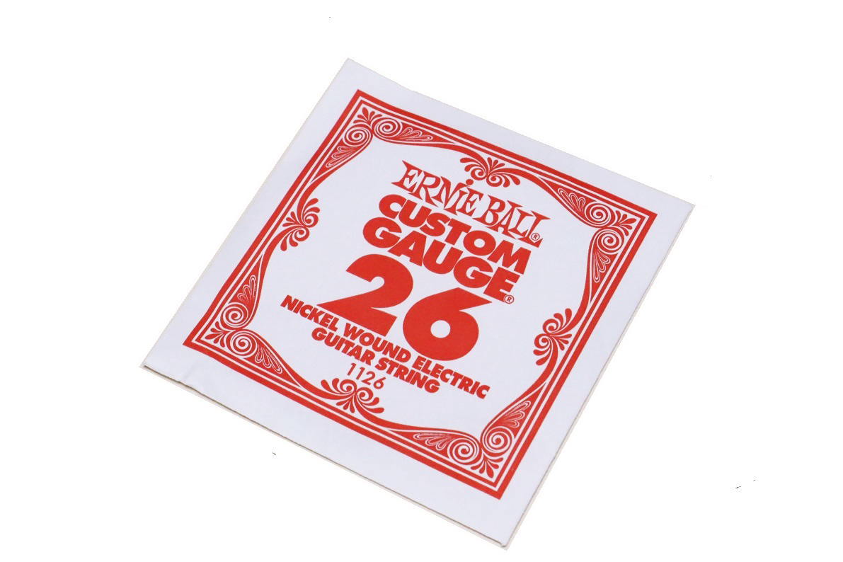 ◆ERNIE BALL 1126　CUSTOM GAUGE　26　アーニーボール　エレキギター バラ ...