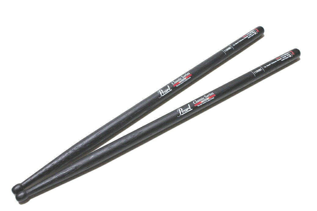 Pearl 110HBC DRUM STICKS パール ドラム スティック 110HCのブラックバージョン