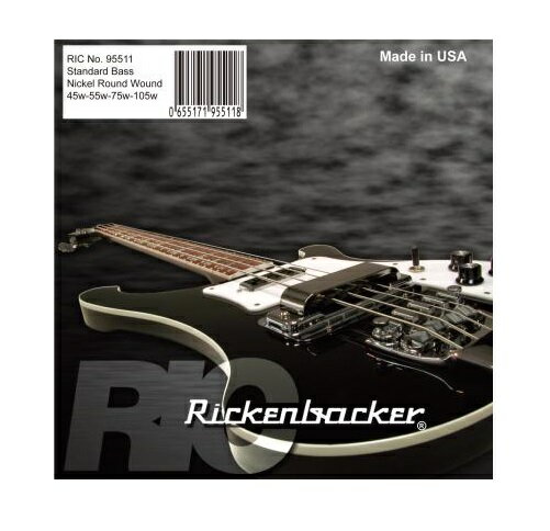 Rickenbacker 9551145-105 リッケンバッカー エレキベース弦Nicekl Ro ...