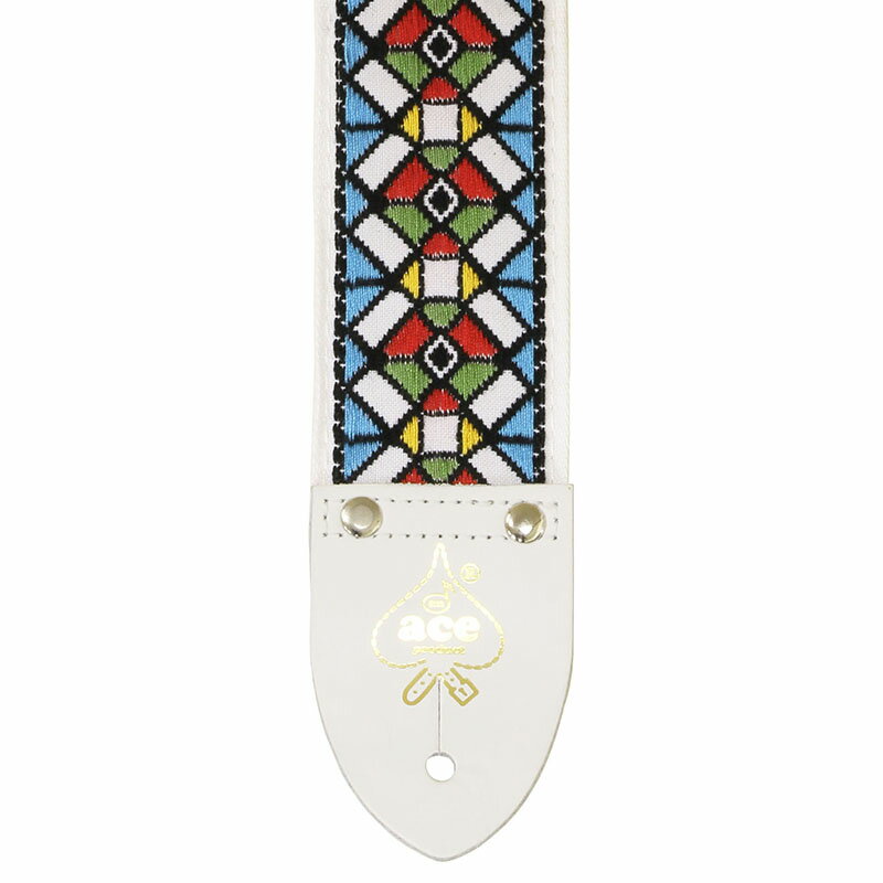 D'Andrea ACE-3　Stained Glass　ダンドレア　ギターストラップ　ステンドグラス