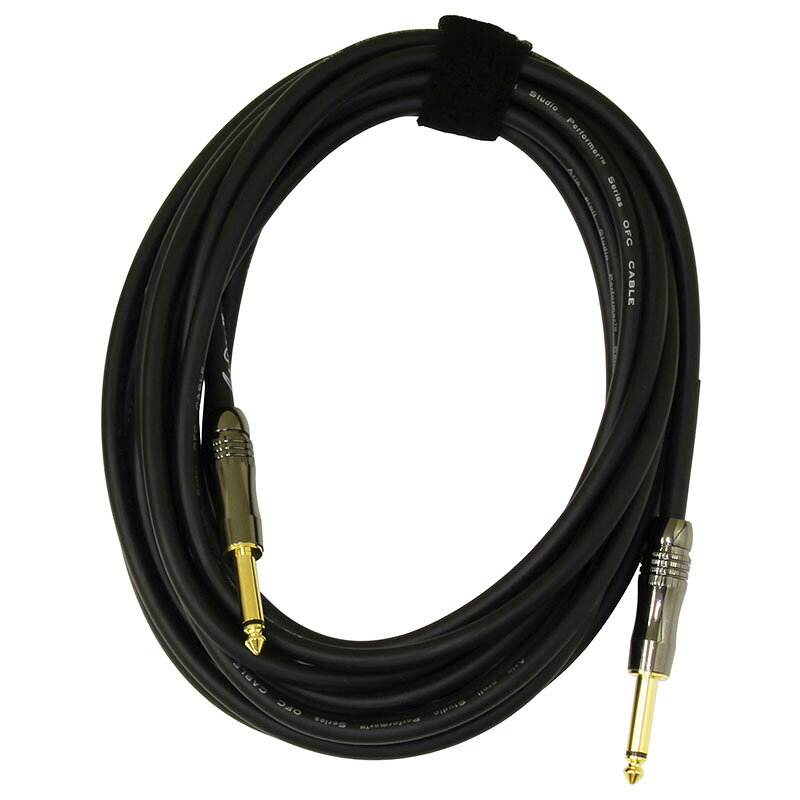 ARIA ASG-20SP (20ft/6m, S/S)　STUDIO PERFORMER Cable アリア　シールドケーブル　6m　お手頃で音の良いケーブル