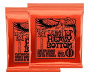 ◆◆ERNIE BALL 2215 2セット1パック SKINNY TOP HEAVY BOTTOM アーニーボール エレキギター弦 スキニー・トップ・ヘヴィー・ボトム・スリンキー 2セットでお買い得!