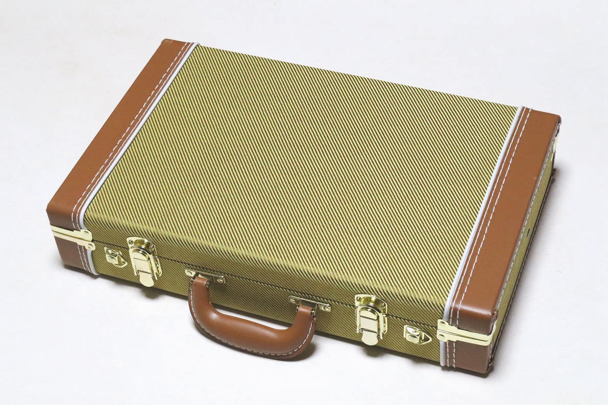 樂天商城 - GID EFH-202 TW WOOD VINTAGE EF CASE　ジッド　フェンダー ツイード タイプ　エフェクターケース