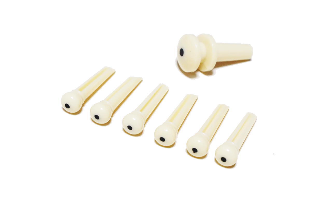 Planet Waves　PWPS12　Ivory with Ebony Dot　プラネットウェイブス　ABS樹脂製　...