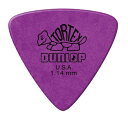 Jim Dunlop Tortex Triangle Picks1.14-パープル ジムダンロップ ギター ベース ピック トーテックス トライアングル パープル