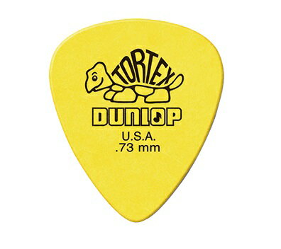 Jim Dunlop Tortex Standard Picks .73-　イエロー　ジムダンロップ トーテックス　黄色