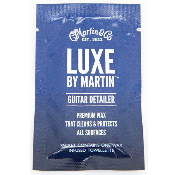MARTIN LUXE BY MARTIN Guitar Detailer 18A0111　マーチン プレミアムワックスペーパー