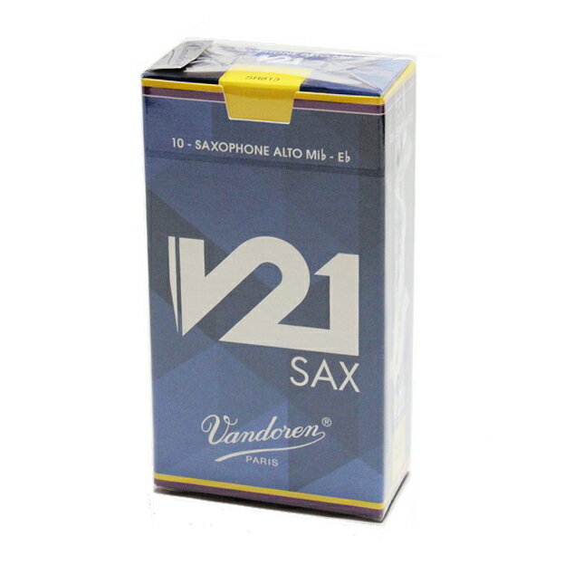 ◆◆◆バンドーレン　V21 アルトサックス リード 　Vandoren V21 ALTO SAXOPHONE Reeds　10枚入り