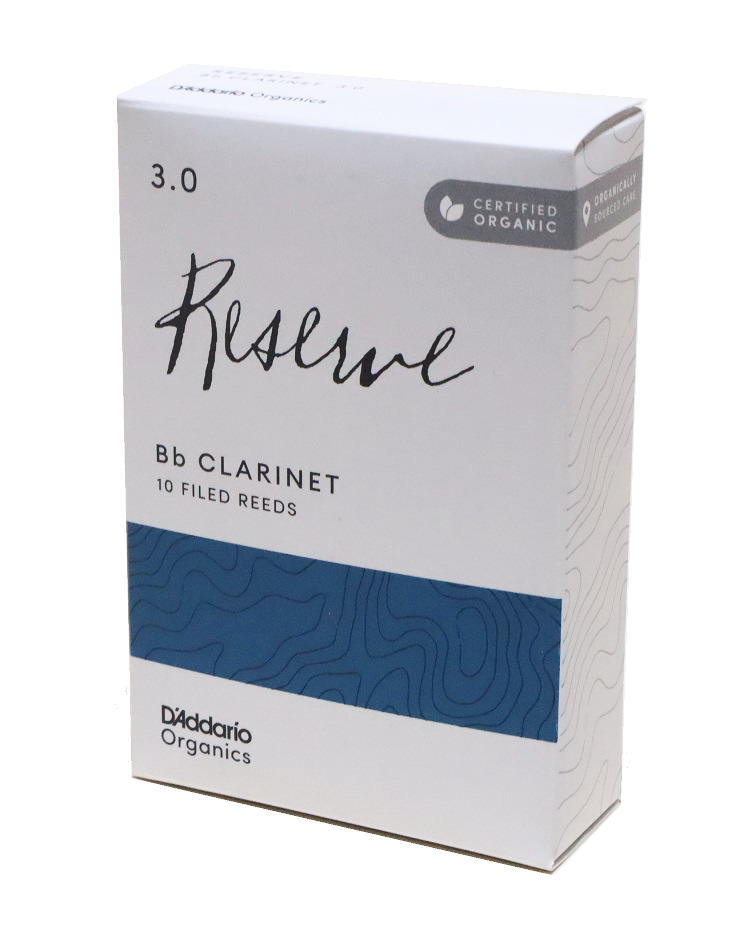 ダダリオ　レゼルヴ　スタンダード 3番　B♭ クラリネット　リード　D'Addario B♭　Clarinet Reeds　3.0　（ レゼルブ…