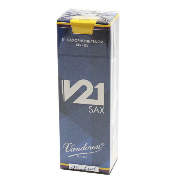 ◆◆◆バンドーレン V21 テナーサックス リード Vandoren V21 TENOR SAXOPHONE Reeds 5枚入り