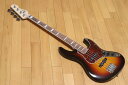 Grass Roots G-AM-55MS/R 3TS 3 Tone Sunburst AMAZE グラスルーツ エレキベース アメイズ ディアムスケール 女性や吹奏楽部に人気モデル！